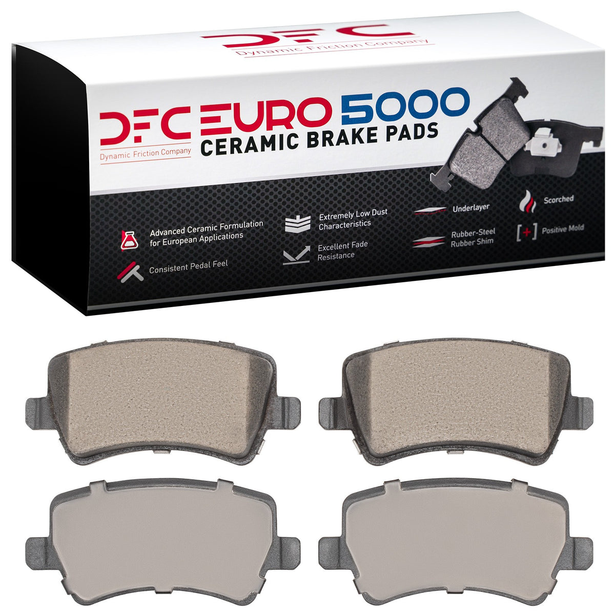 Dynamic Friction Company Disc Brake Pad Set 1600-1307-00