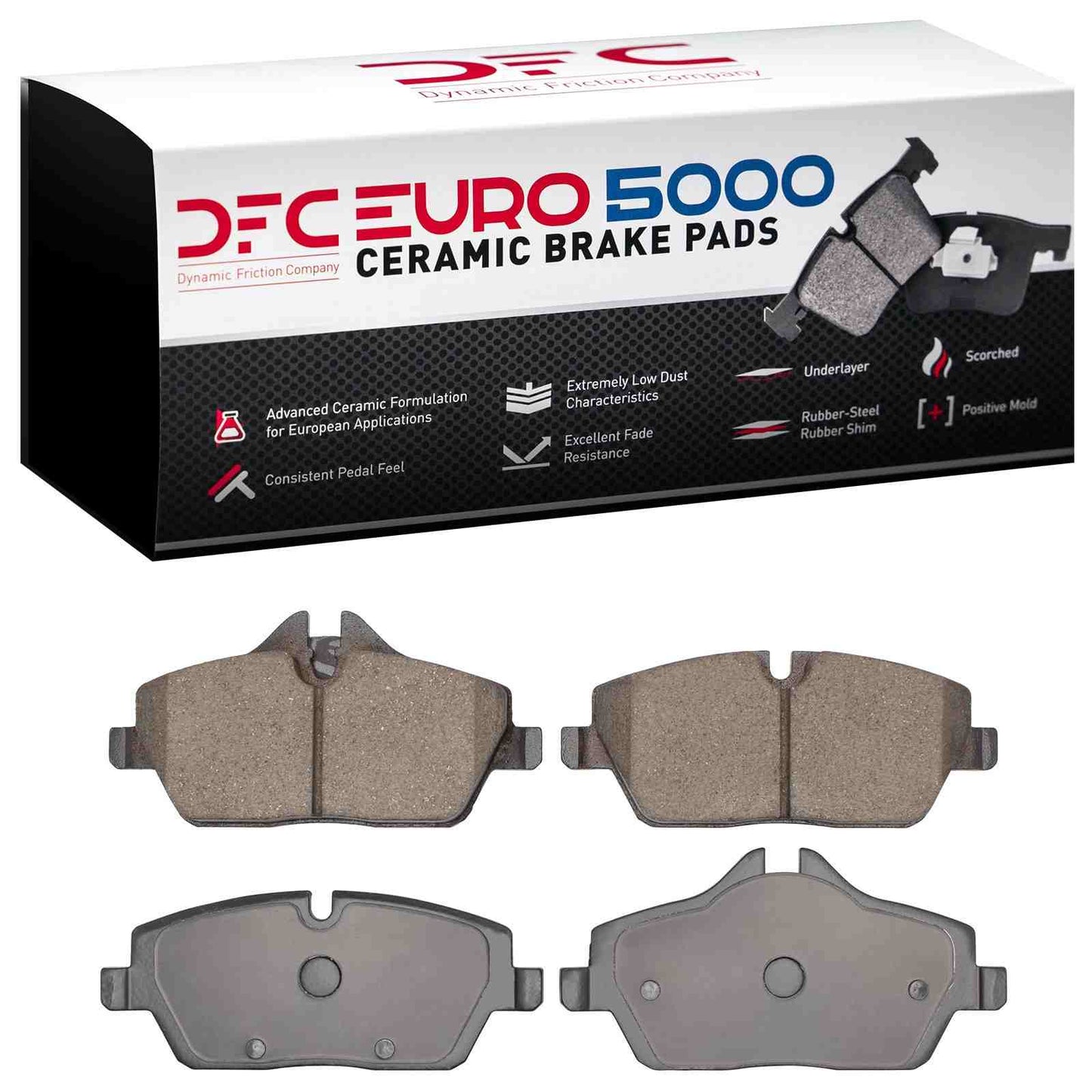 Dynamic Friction Company Disc Brake Pad Set 1600-1308-00