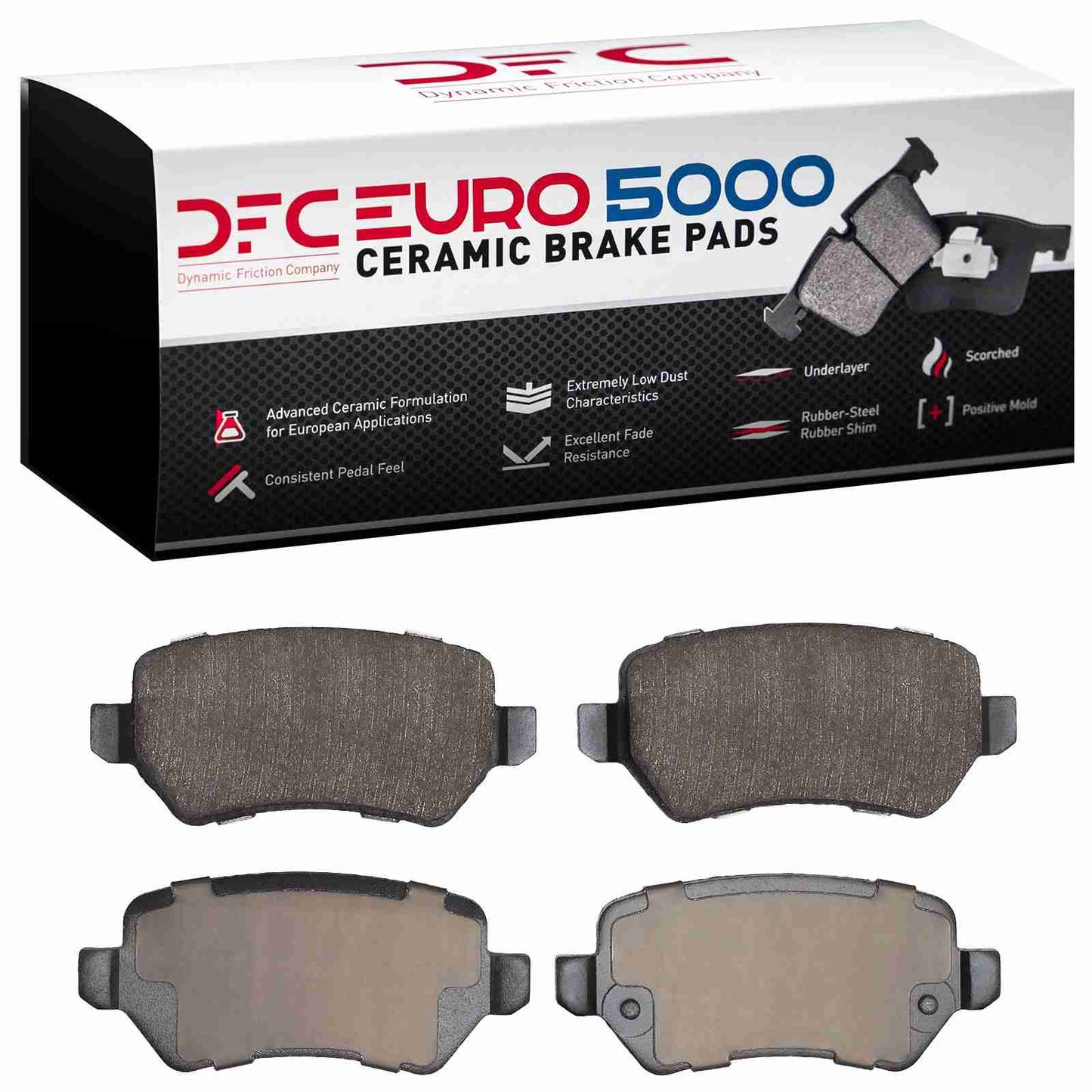 Dynamic Friction Company Disc Brake Pad Set 1600-1362-00