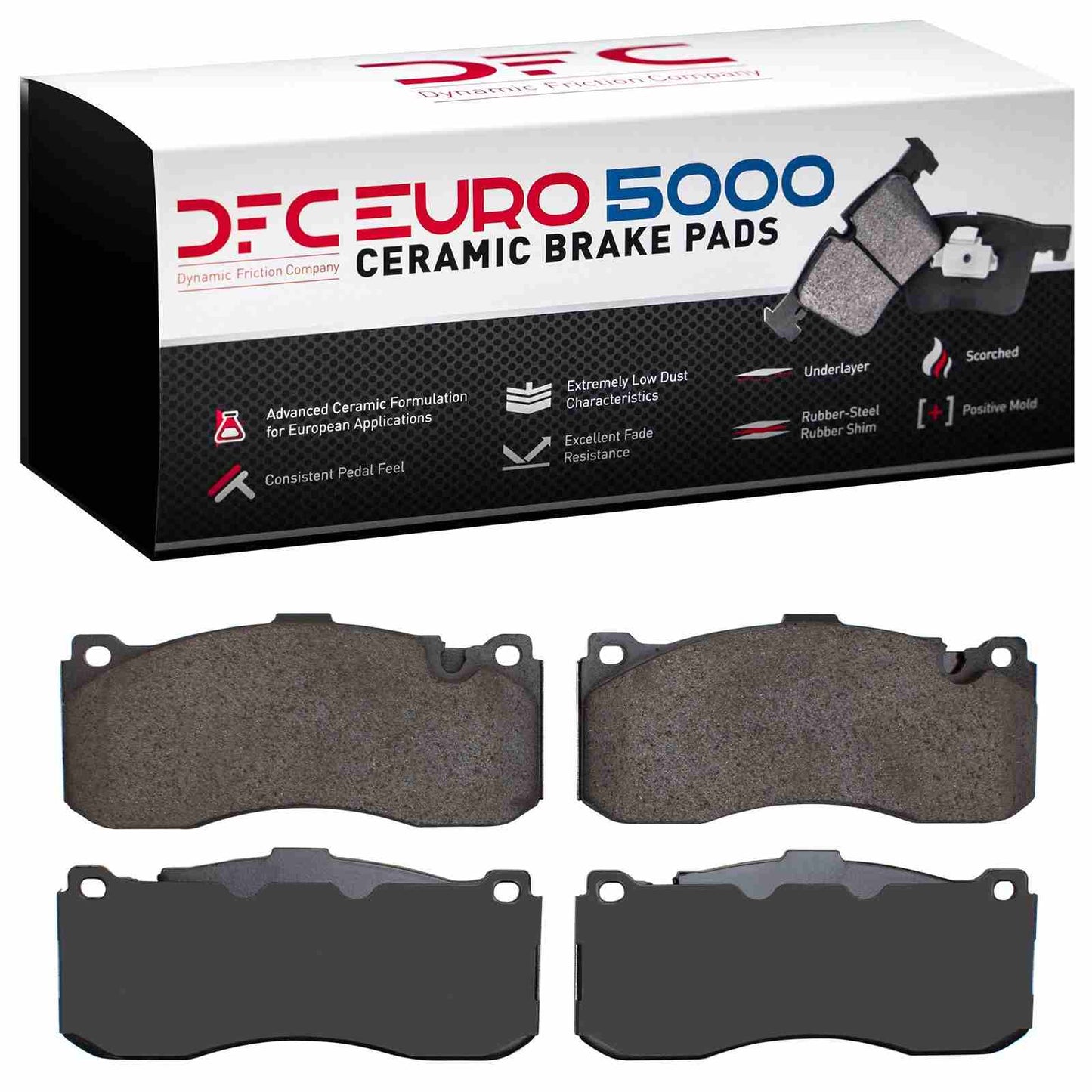 Dynamic Friction Company Disc Brake Pad Set 1600-1371-00