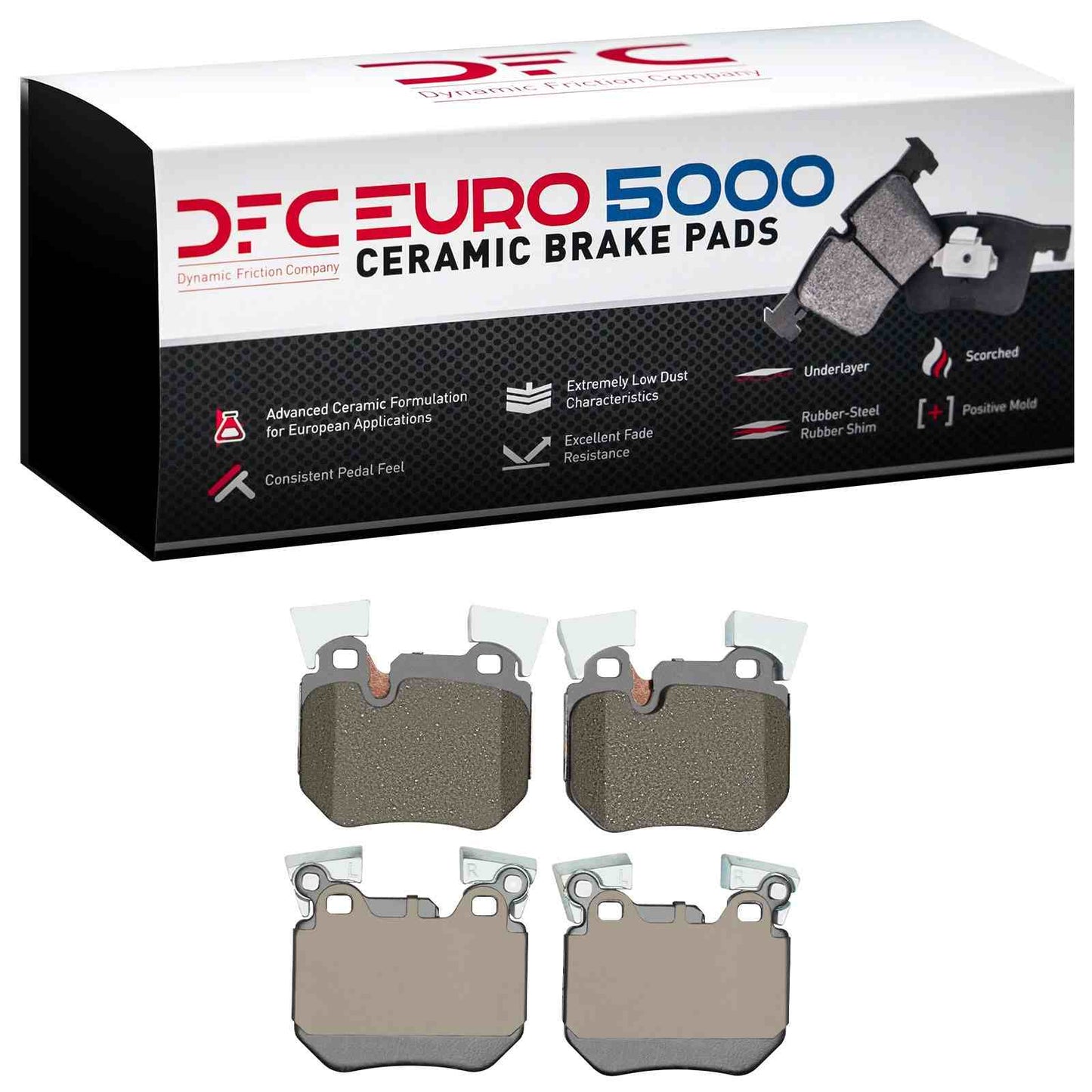 Dynamic Friction Company Disc Brake Pad Set 1600-1372-00