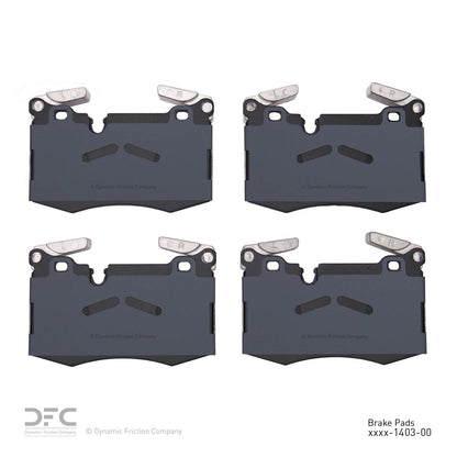 Dynamic Friction Company Disc Brake Pad Set 1600-1403-00