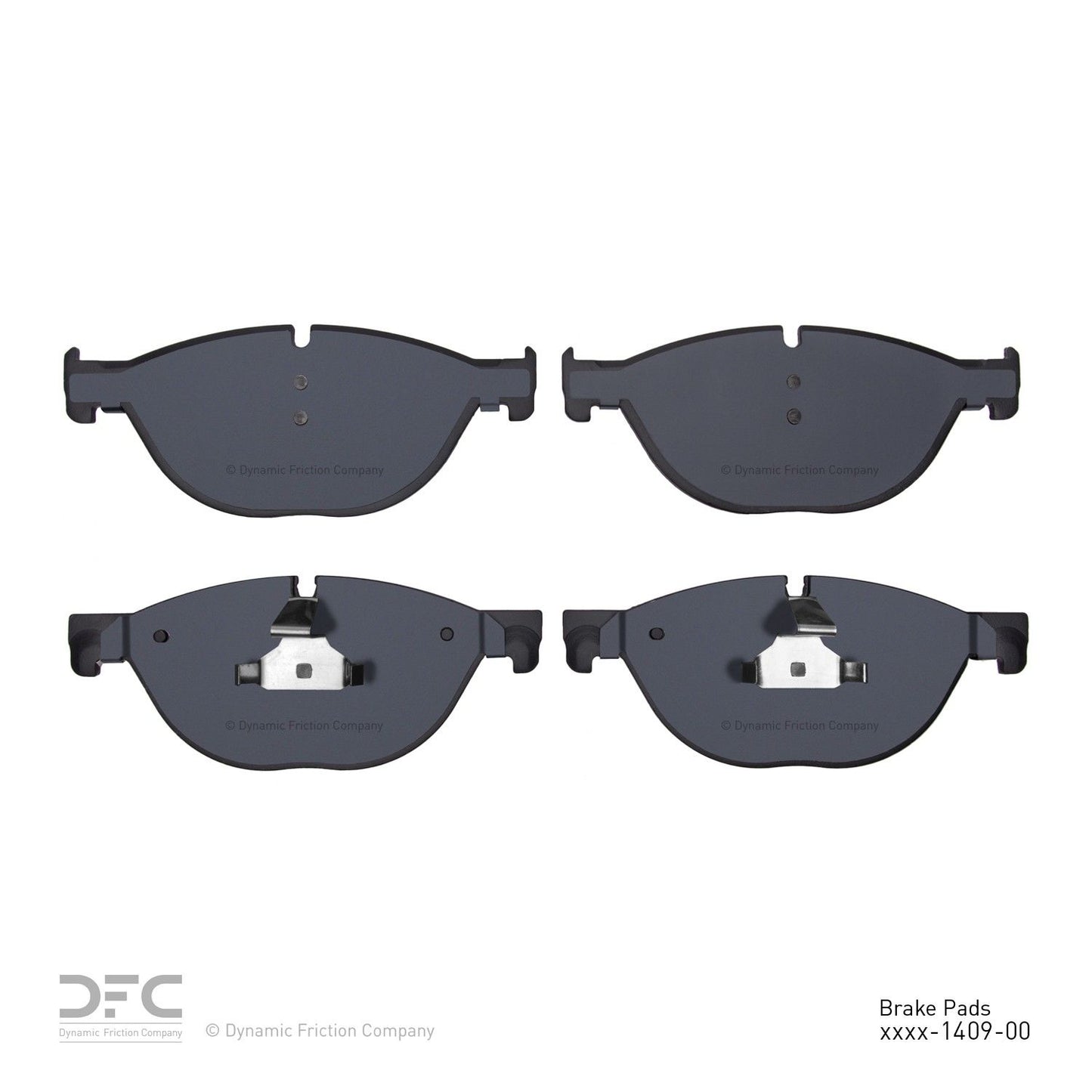 Dynamic Friction Company Disc Brake Pad Set 1600-1409-00