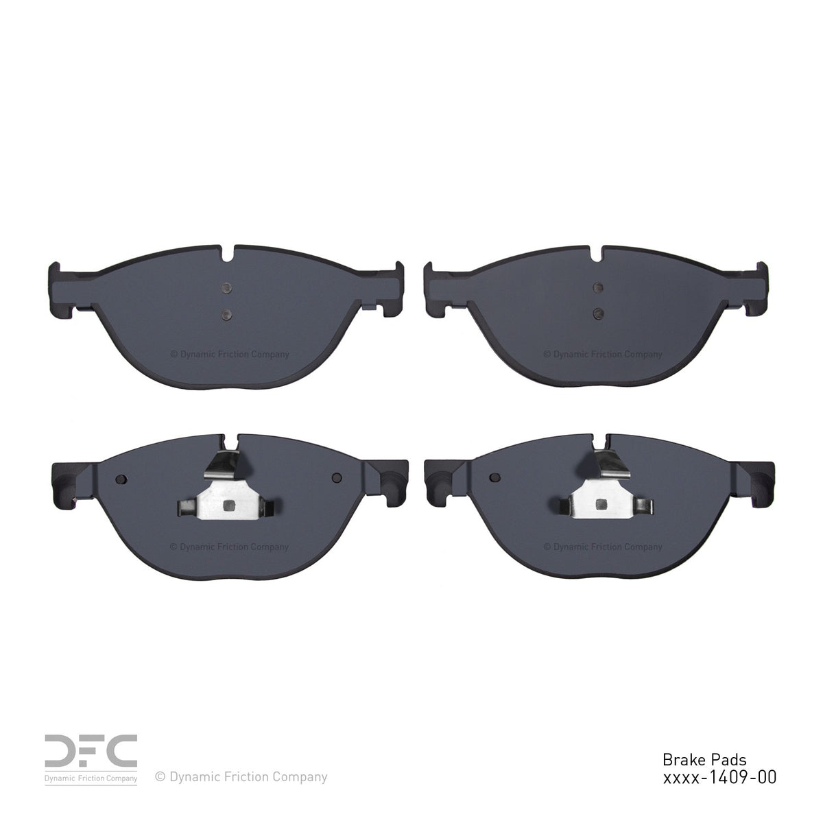 Dynamic Friction Company Disc Brake Pad Set 1600-1409-00