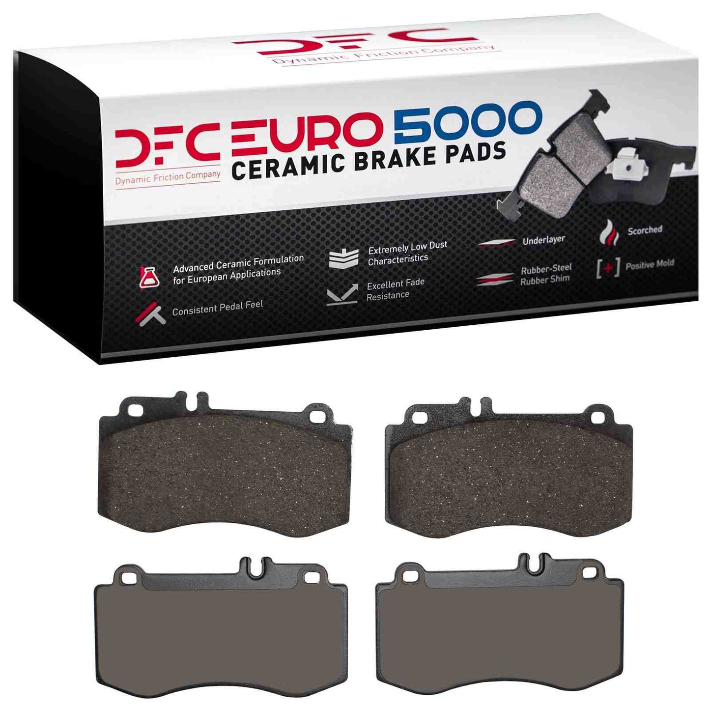 Dynamic Friction Company Disc Brake Pad Set 1600-1420-00