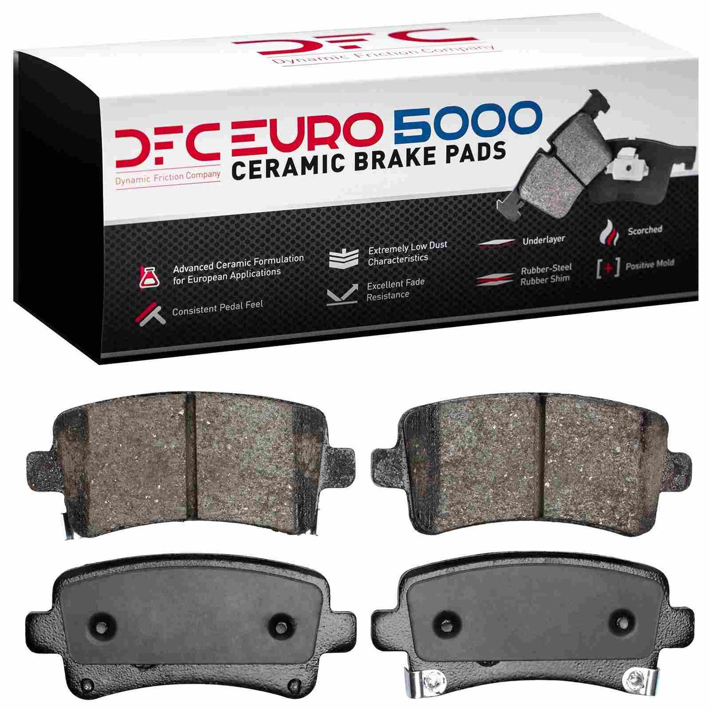 Dynamic Friction Company Disc Brake Pad Set 1600-1430-00