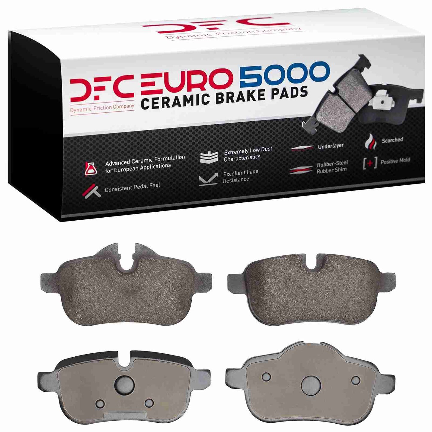 Dynamic Friction Company Disc Brake Pad Set 1600-1433-00