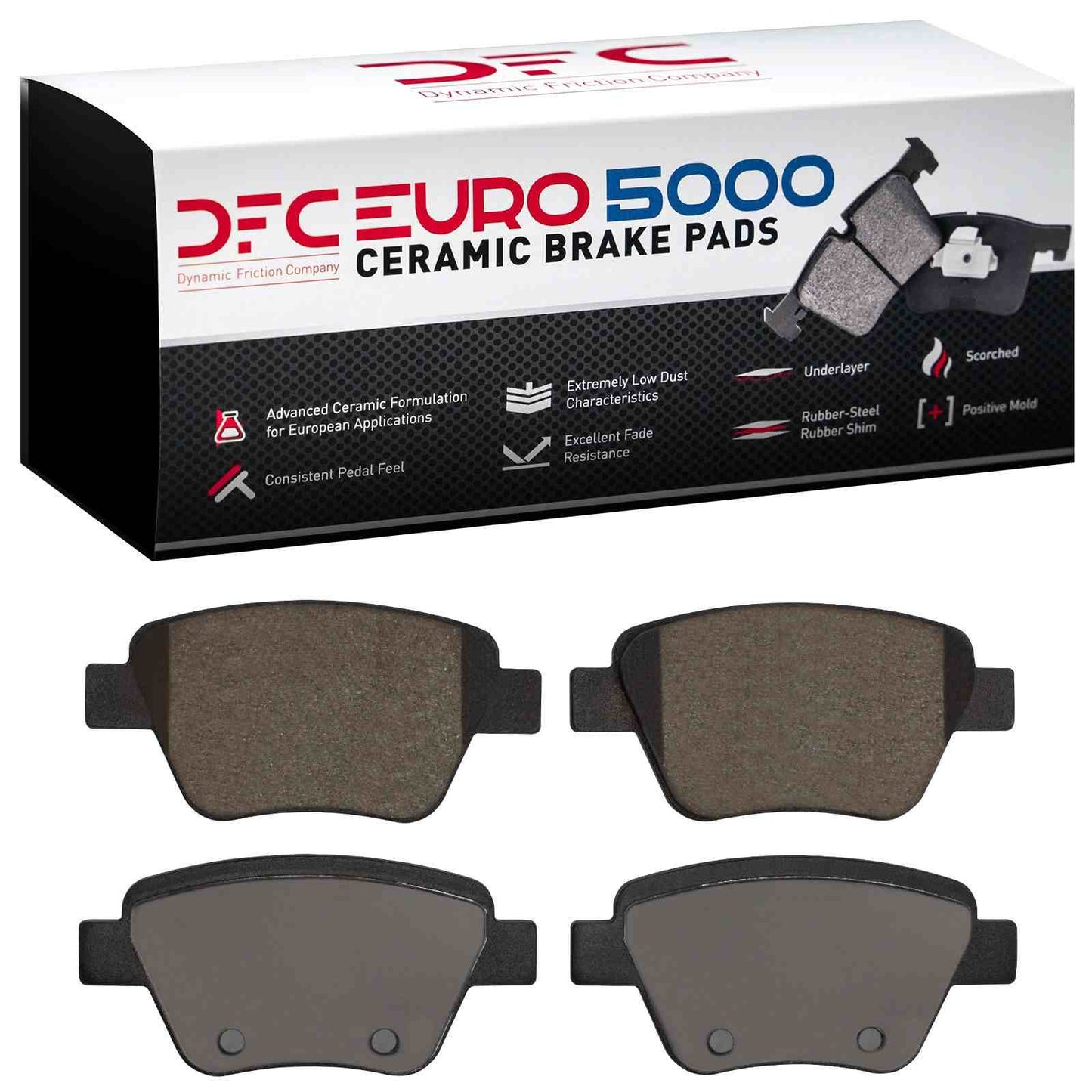 Dynamic Friction Company Disc Brake Pad Set 1600-1456-00