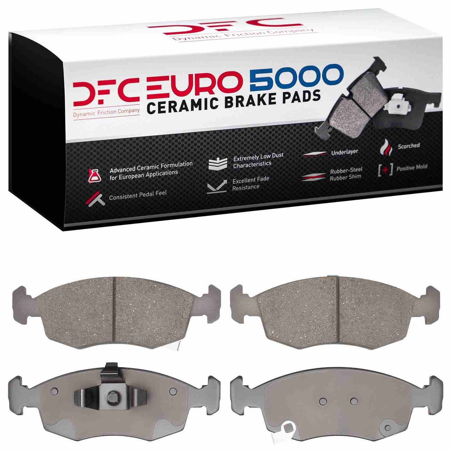 Dynamic Friction Company Disc Brake Pad Set 1600-1568-00