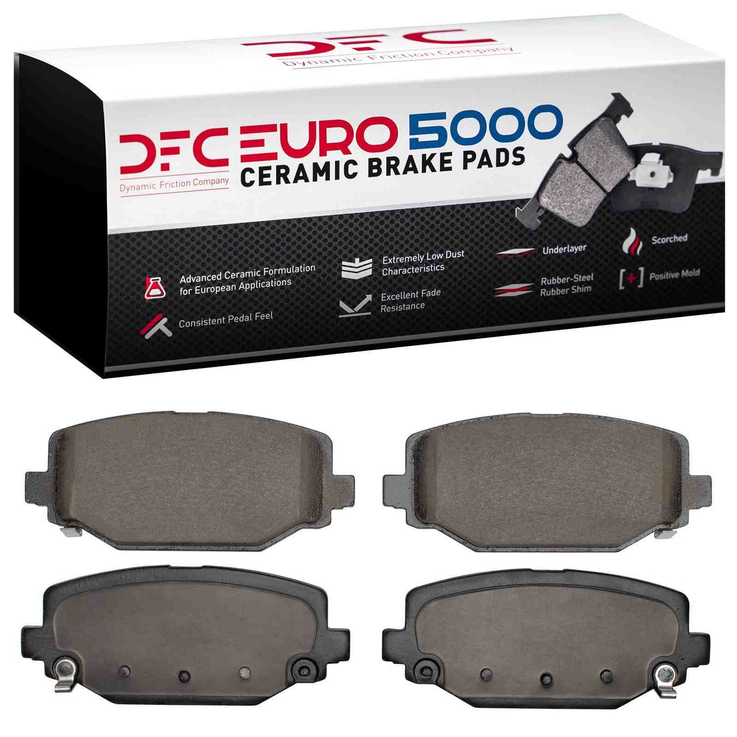 Dynamic Friction Company Disc Brake Pad Set 1600-1596-00