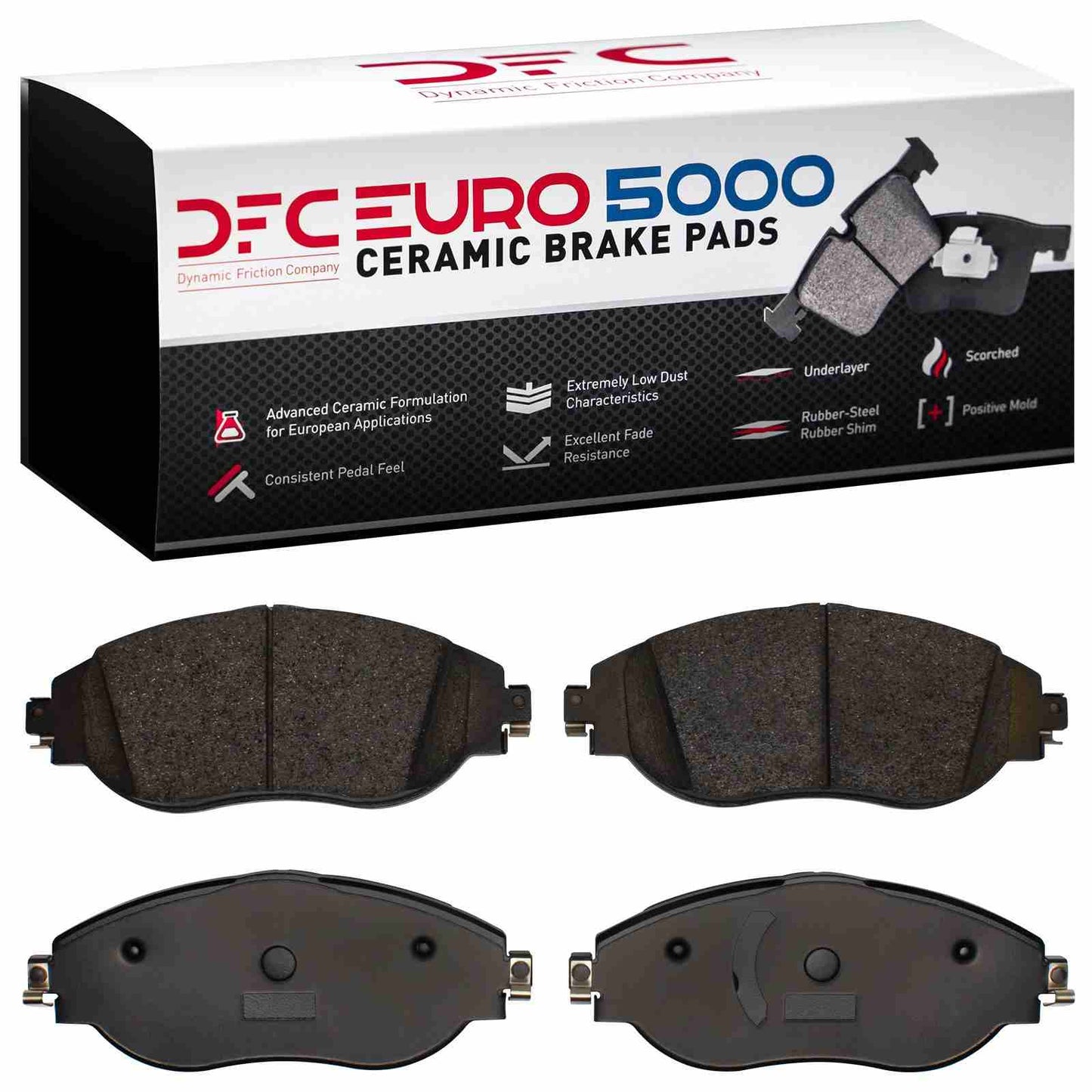 Dynamic Friction Company Disc Brake Pad Set 1600-1633-10