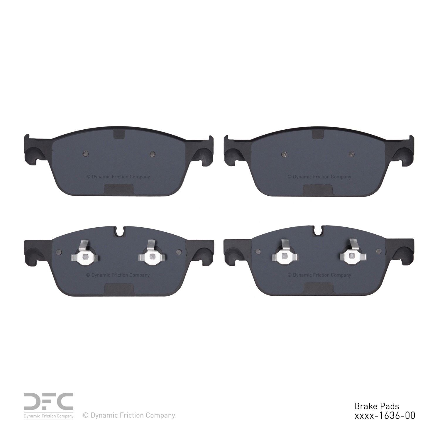 Dynamic Friction Company Disc Brake Pad Set 1600-1636-10