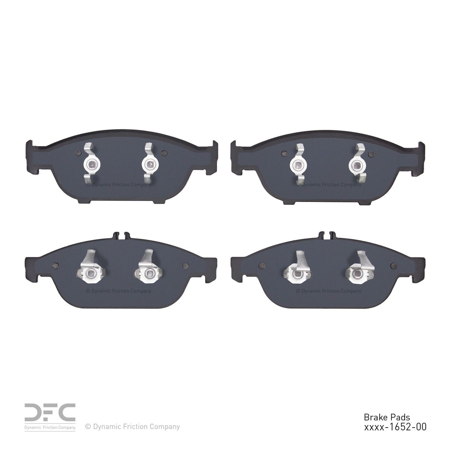 Dynamic Friction Company Disc Brake Pad Set 1600-1652-00