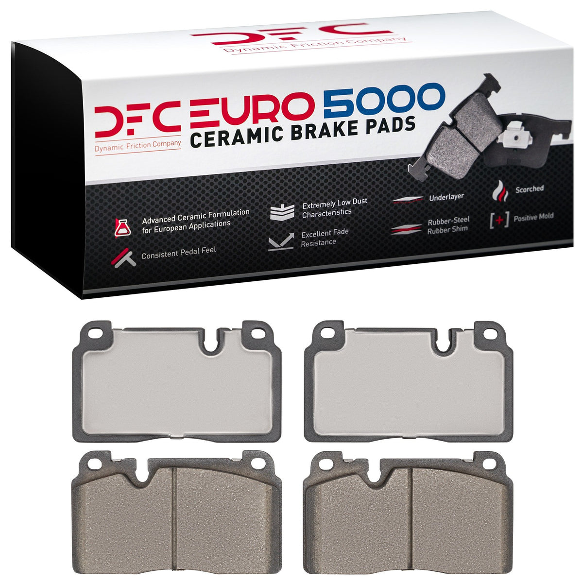 Dynamic Friction Company Disc Brake Pad Set 1600-1663-00
