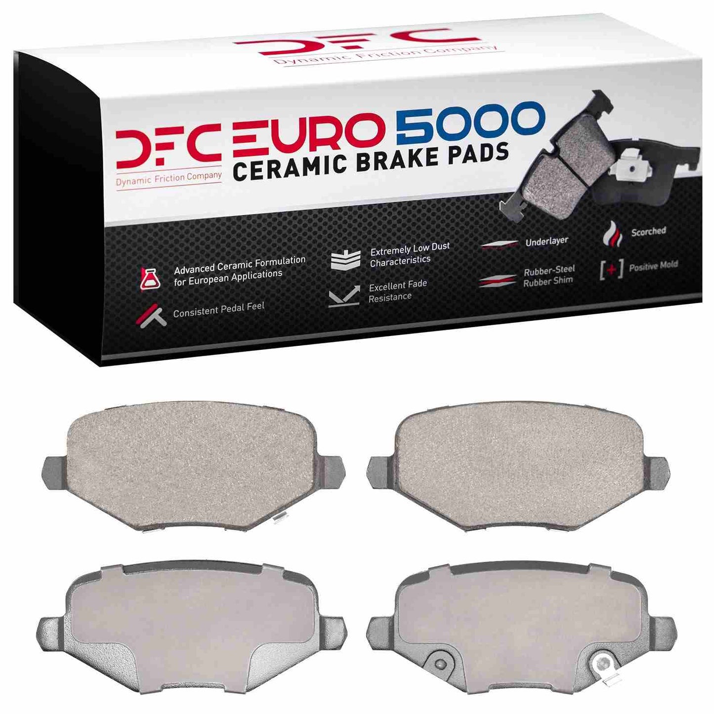 Dynamic Friction Company Disc Brake Pad Set 1600-1719-00