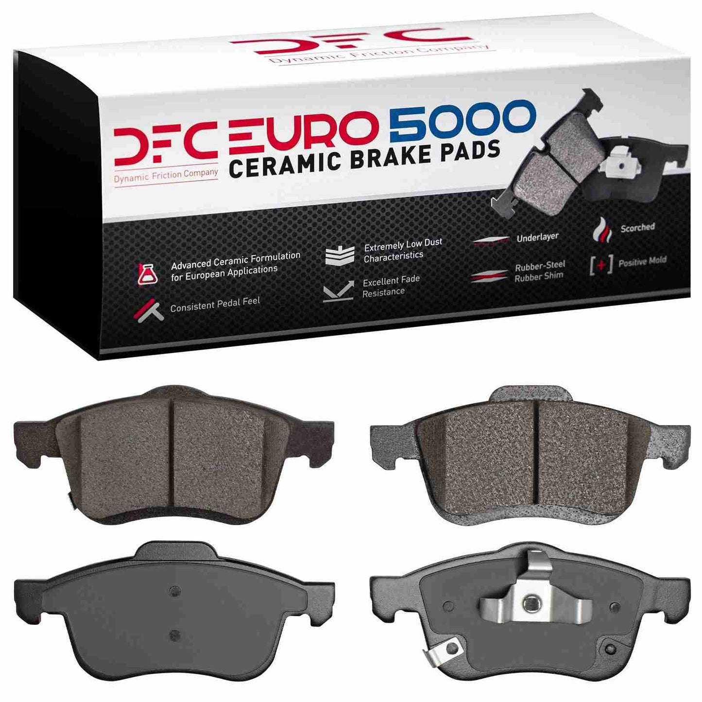 Dynamic Friction Company Disc Brake Pad Set 1600-1721-00