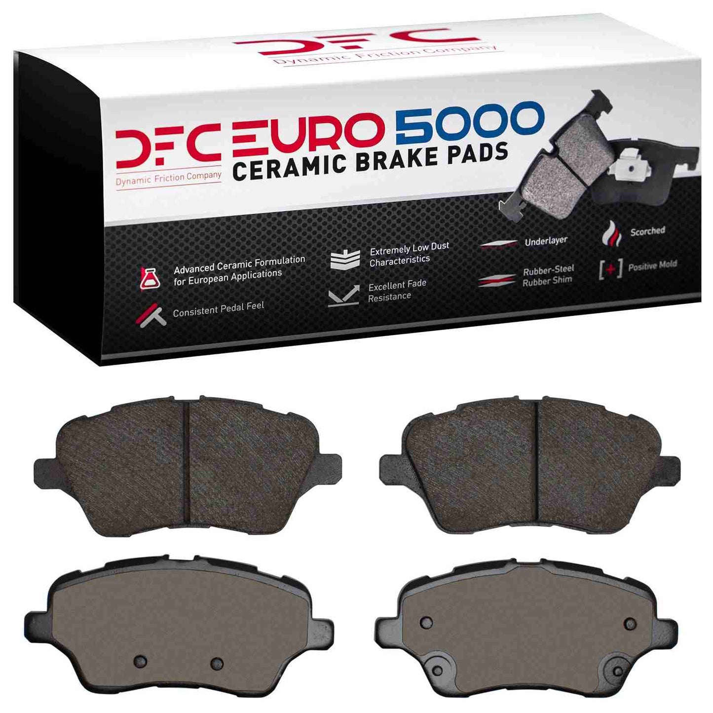 Dynamic Friction Company Disc Brake Pad Set 1600-1730-00