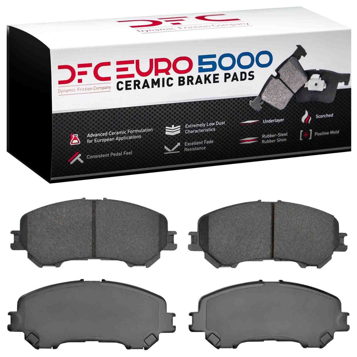 Dynamic Friction Company Disc Brake Pad Set 1600-1737-00