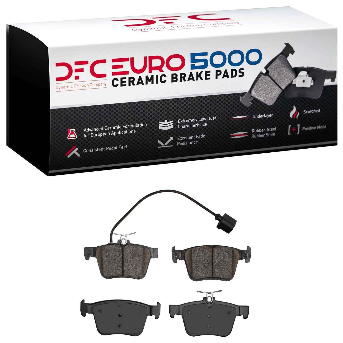 Dynamic Friction Company Disc Brake Pad Set 1600-1761-10
