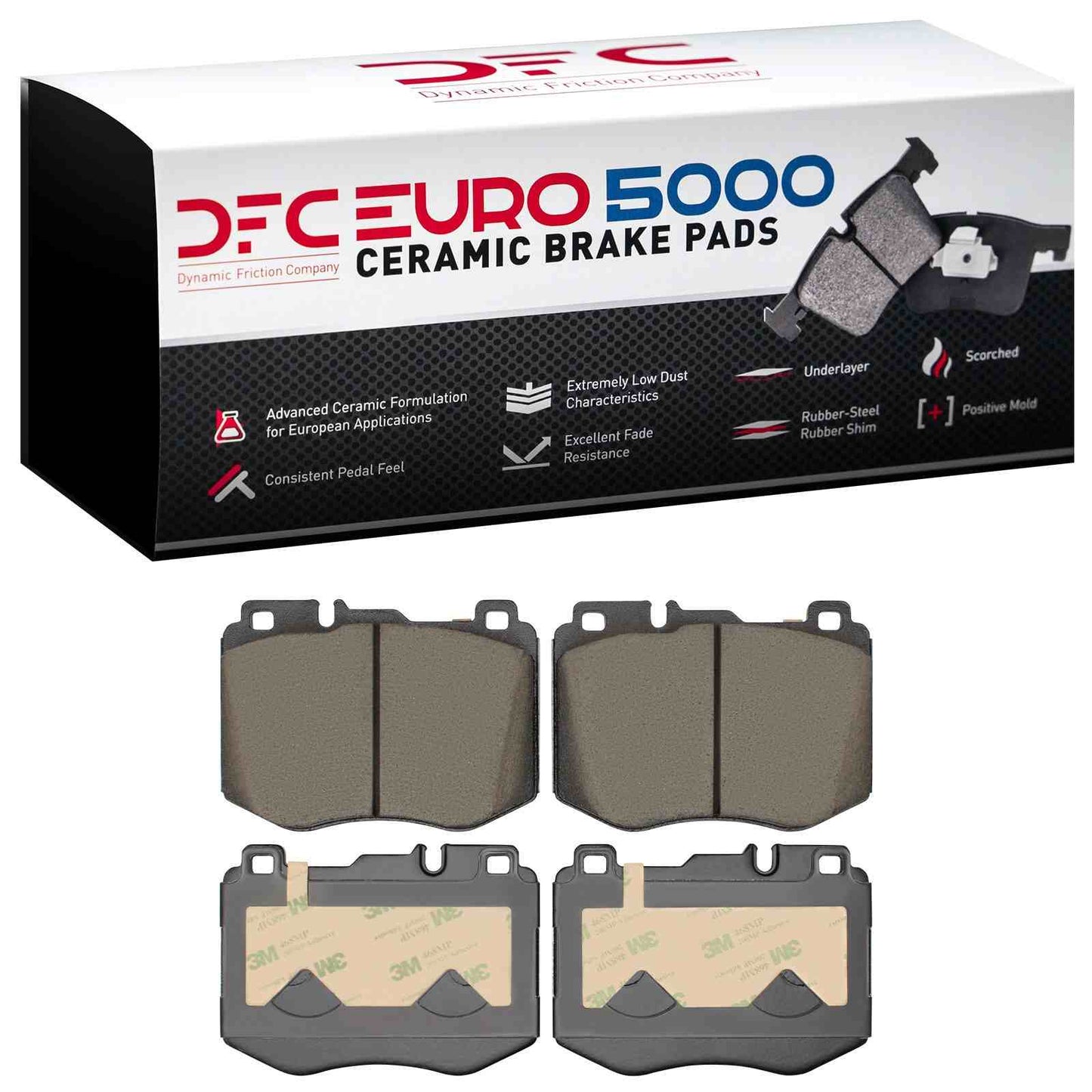 Dynamic Friction Company Disc Brake Pad Set 1600-1796-00