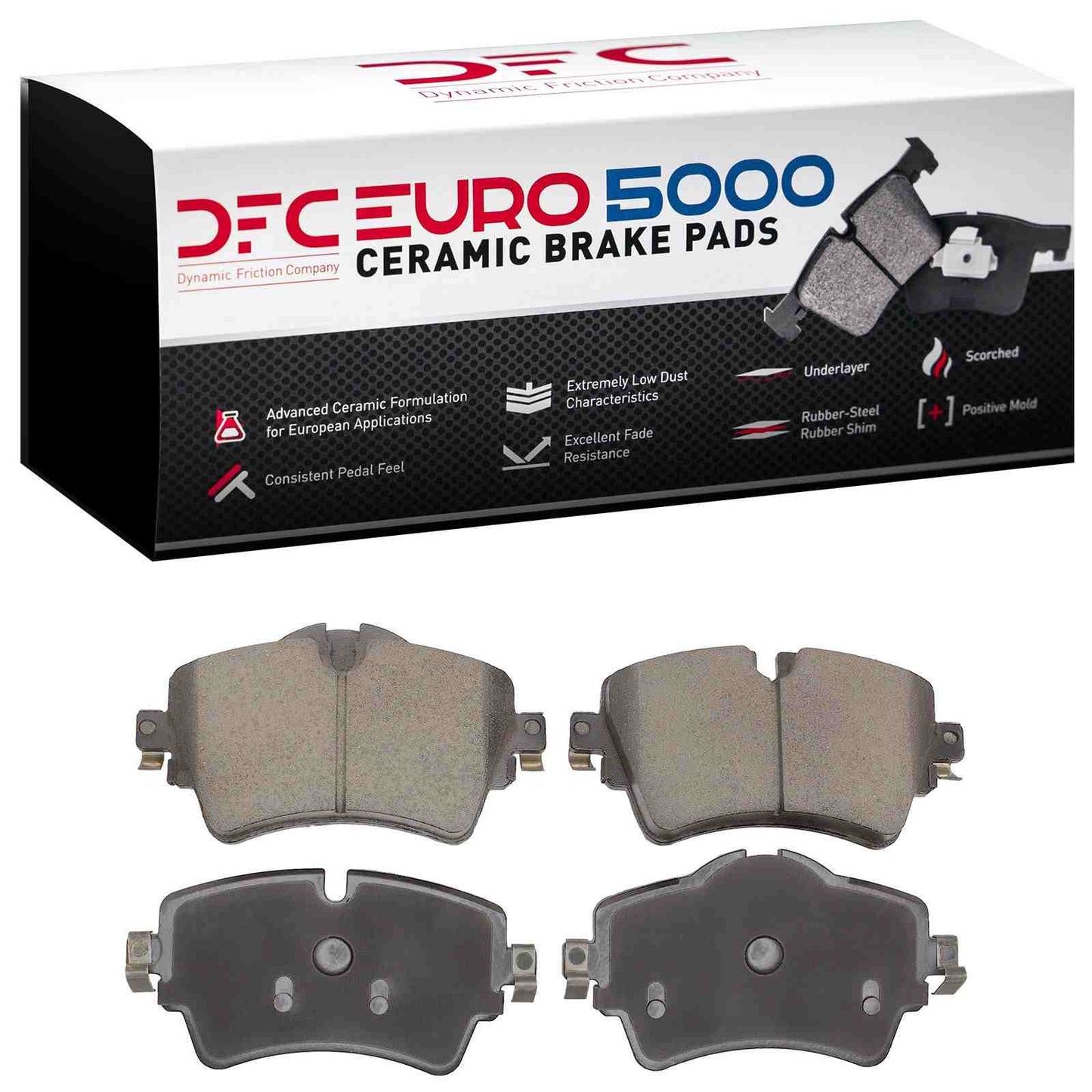 Dynamic Friction Company Disc Brake Pad Set 1600-1801-00
