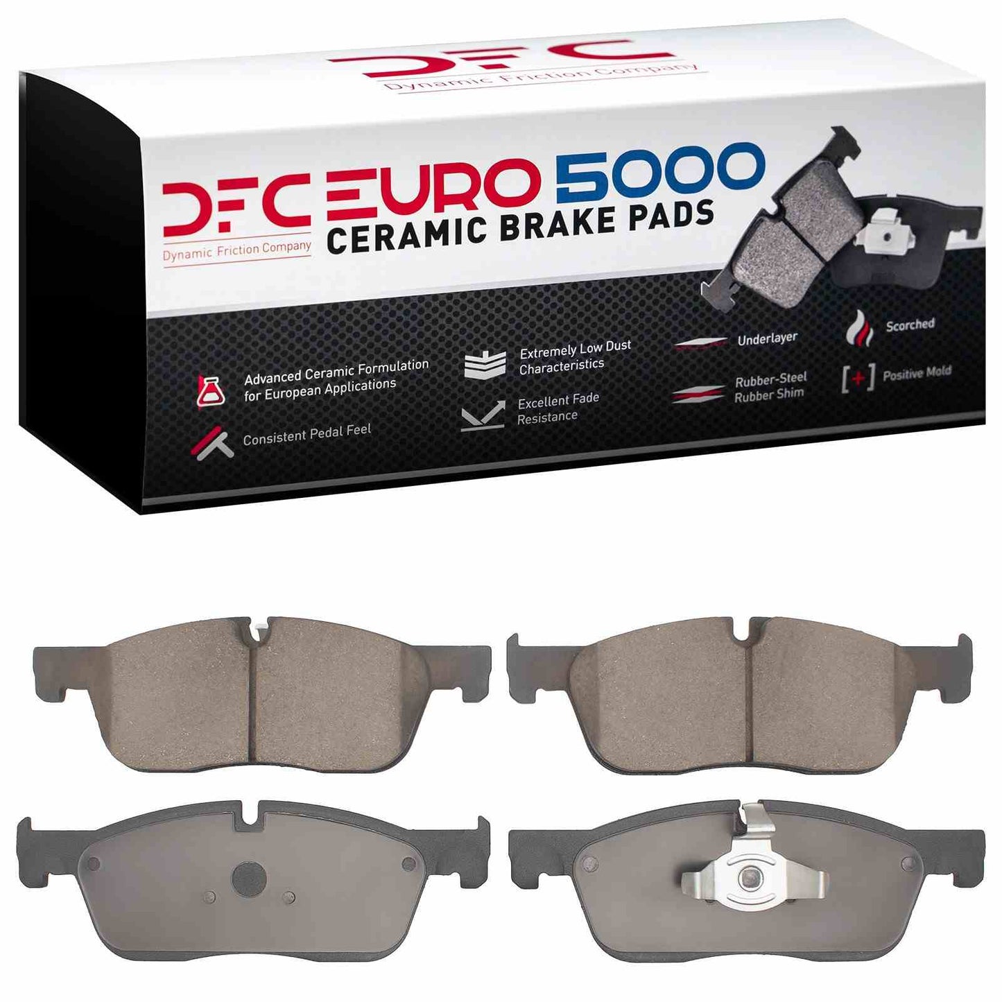 Dynamic Friction Company Disc Brake Pad Set 1600-1838-10