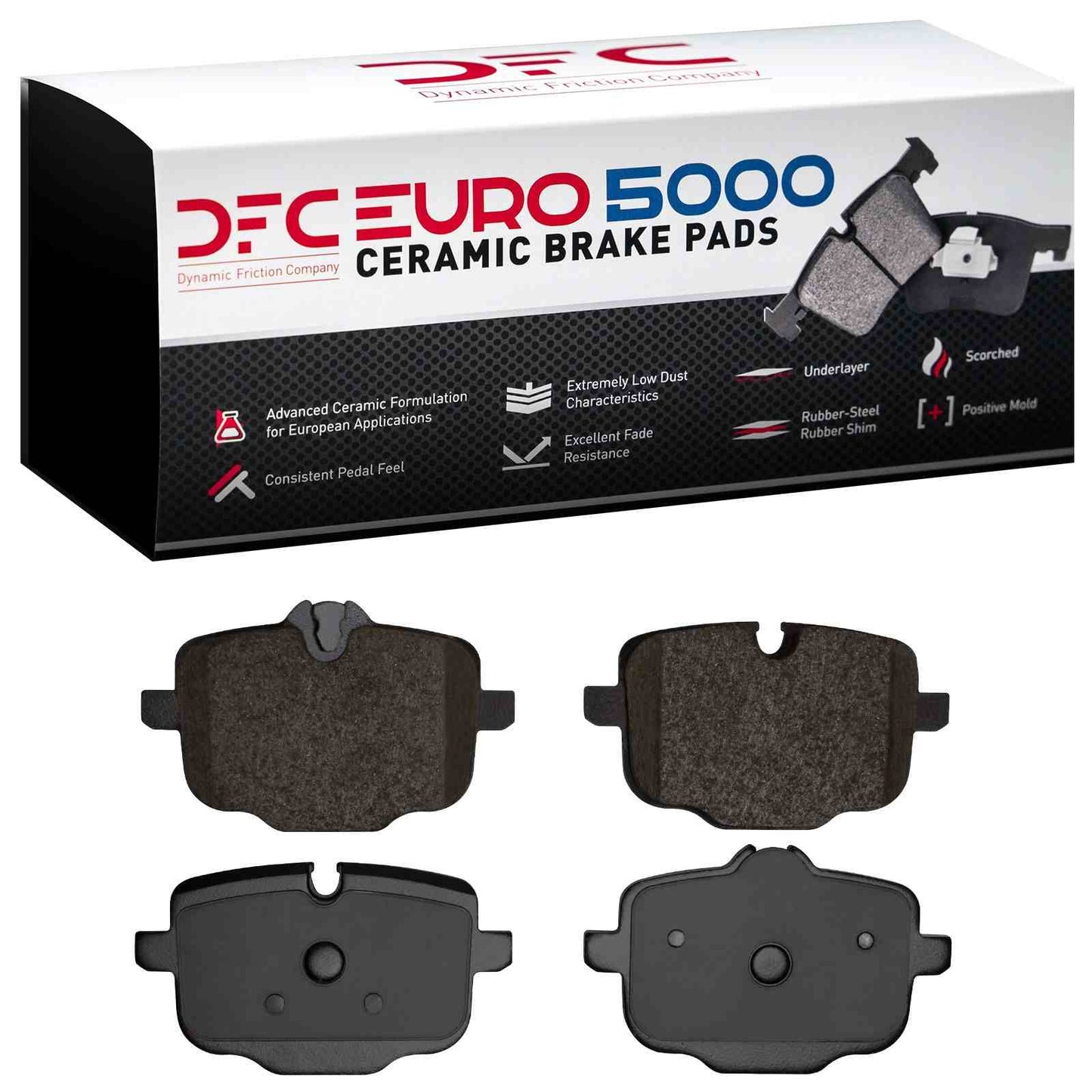 Dynamic Friction Company Disc Brake Pad Set 1600-1850-00