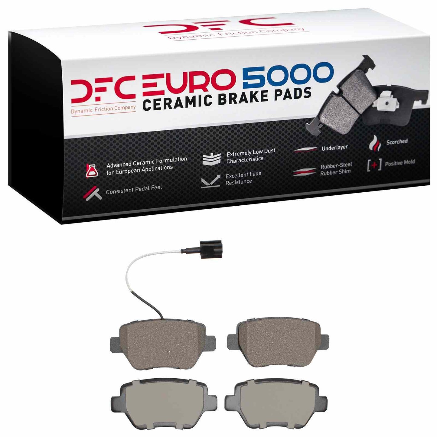 Dynamic Friction Company Disc Brake Pad Set 1600-1851-00