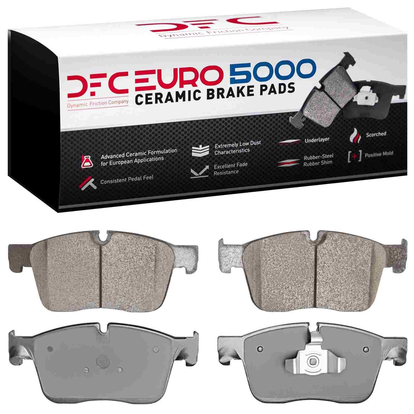 Dynamic Friction Company Disc Brake Pad Set 1600-1861-00
