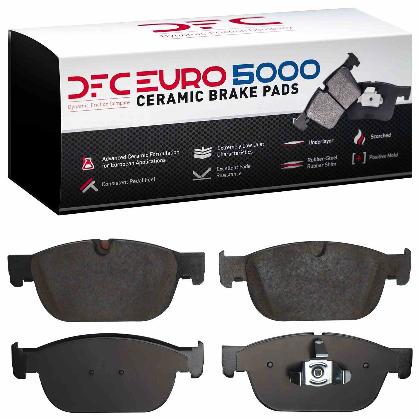 Dynamic Friction Company Disc Brake Pad Set 1600-1865-00
