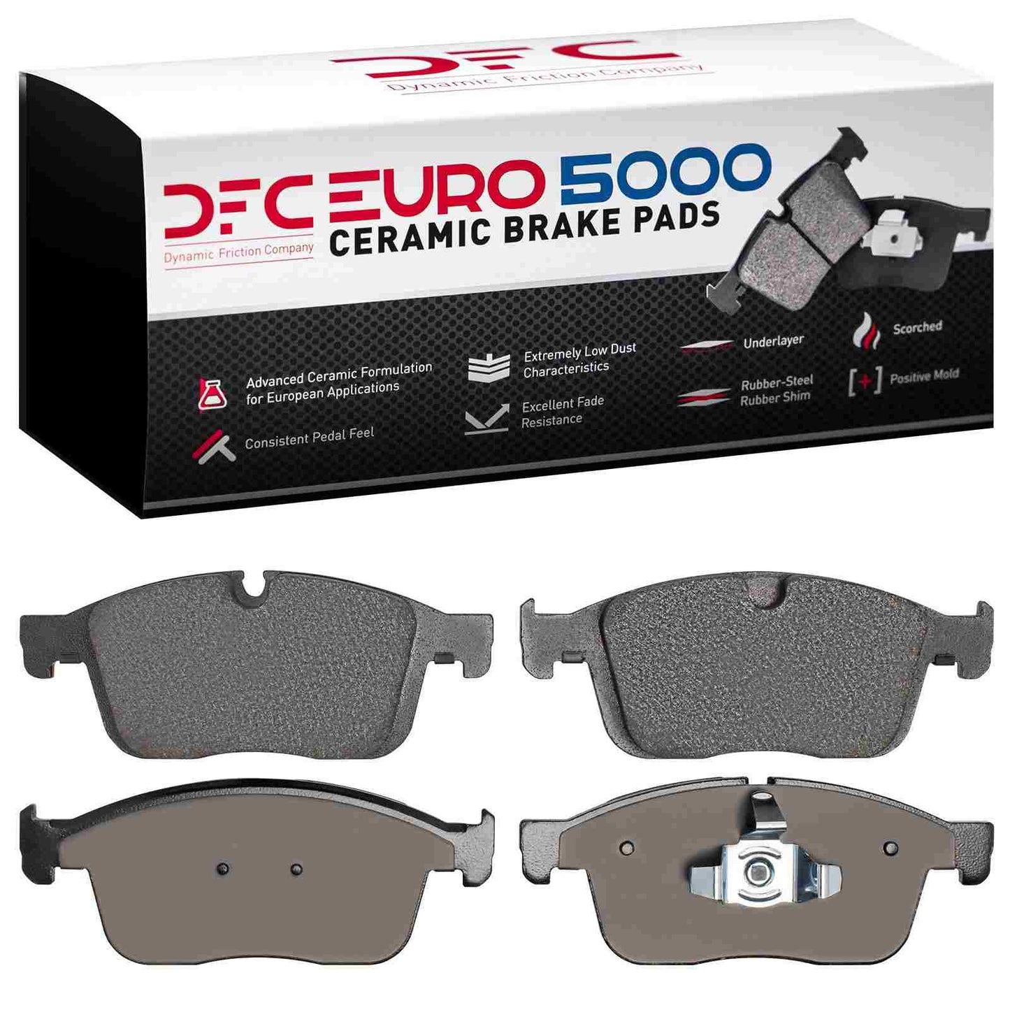 Dynamic Friction Company Disc Brake Pad Set 1600-1866-00