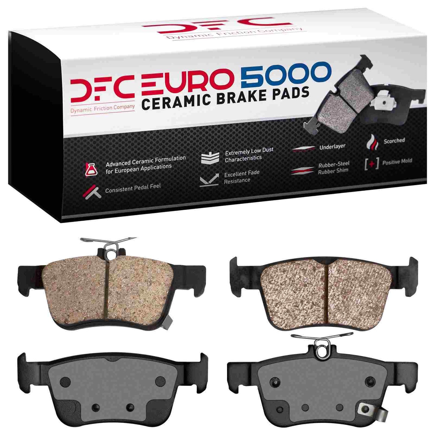 Dynamic Friction Company Disc Brake Pad Set 1600-1878-00