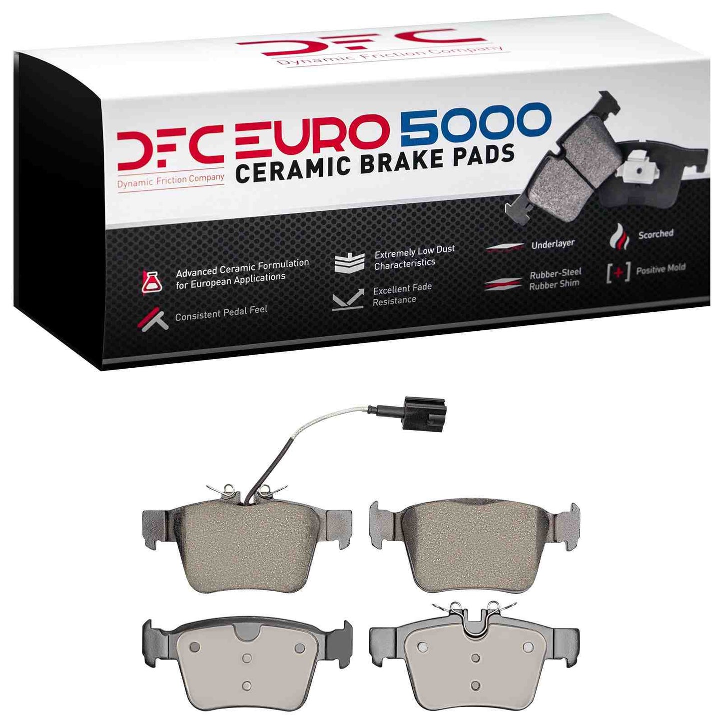Dynamic Friction Company Disc Brake Pad Set 1600-1989-00
