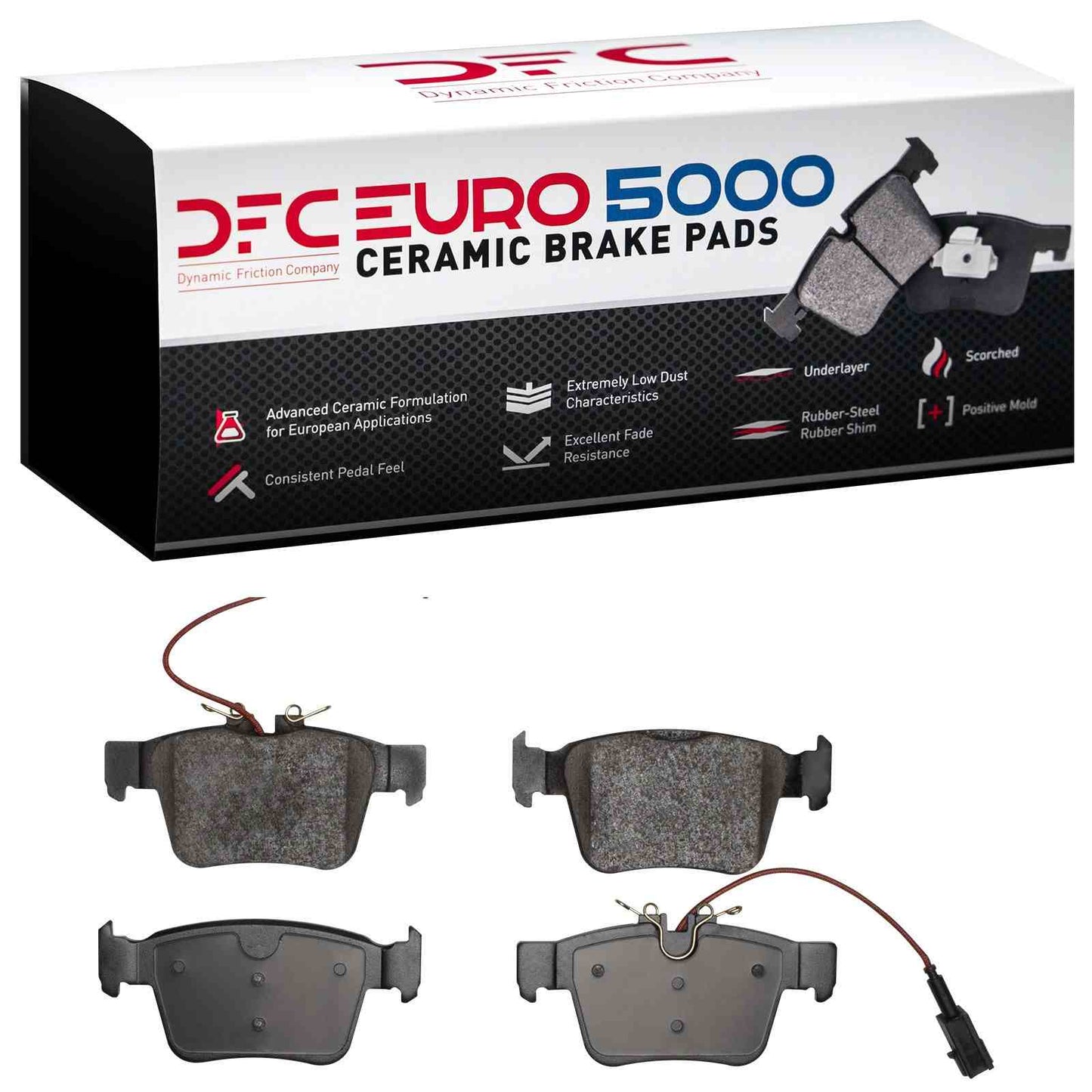 Dynamic Friction Company Disc Brake Pad Set 1600-1989-10