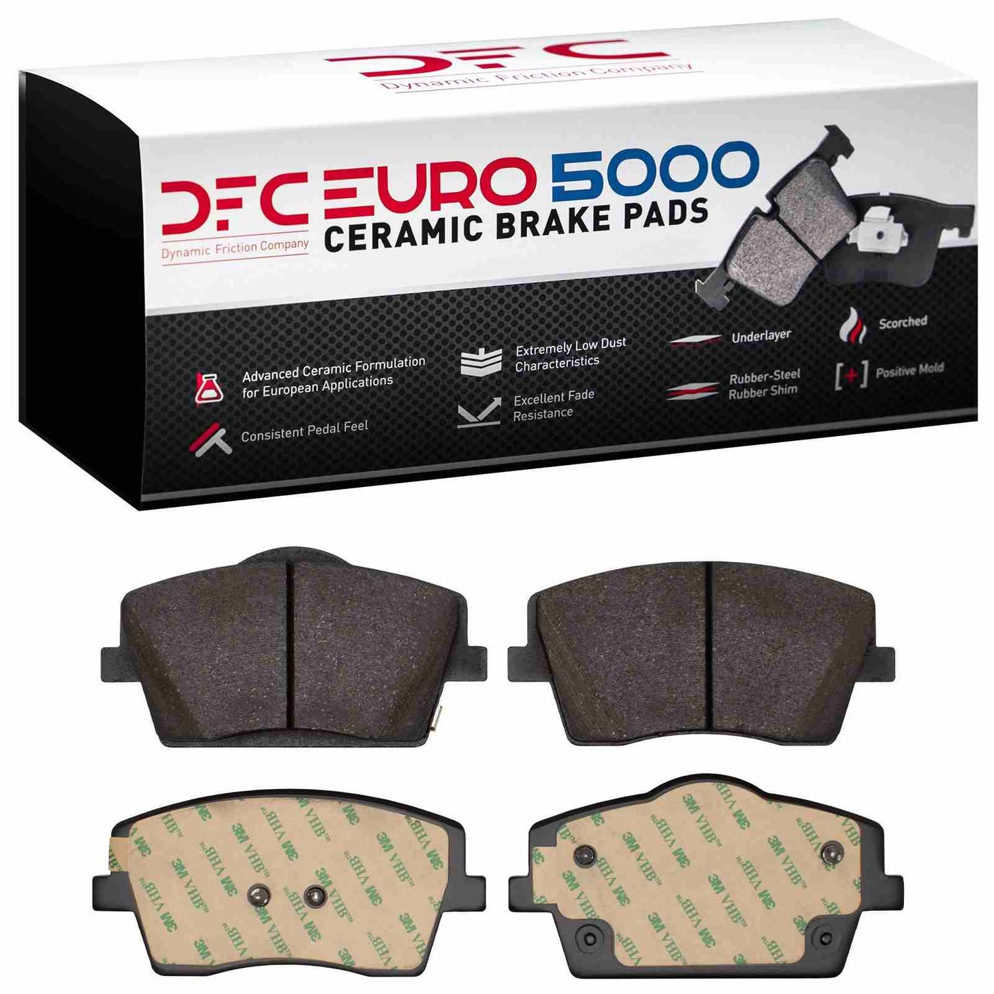 Dynamic Friction Company Disc Brake Pad Set 1600-2137-00