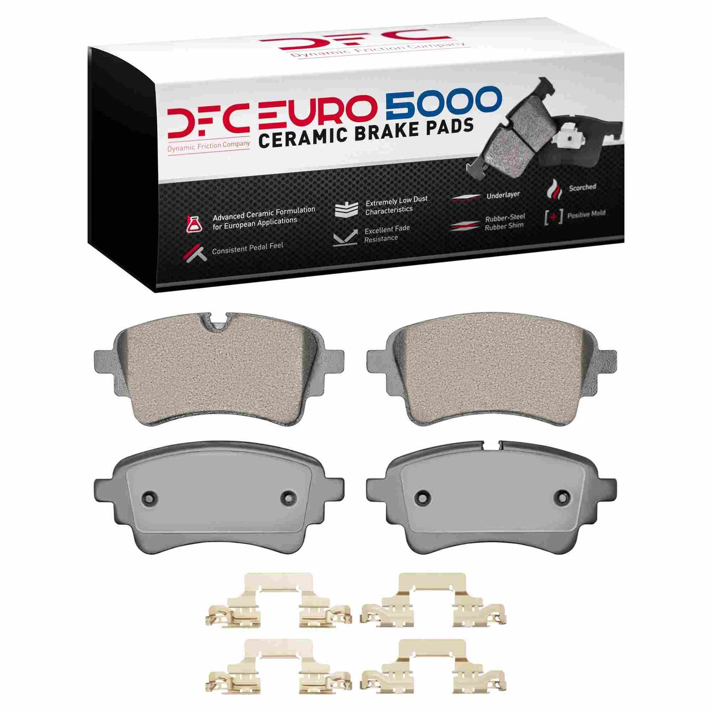 Dynamic Friction Company Disc Brake Pad Set 1600-2364-01