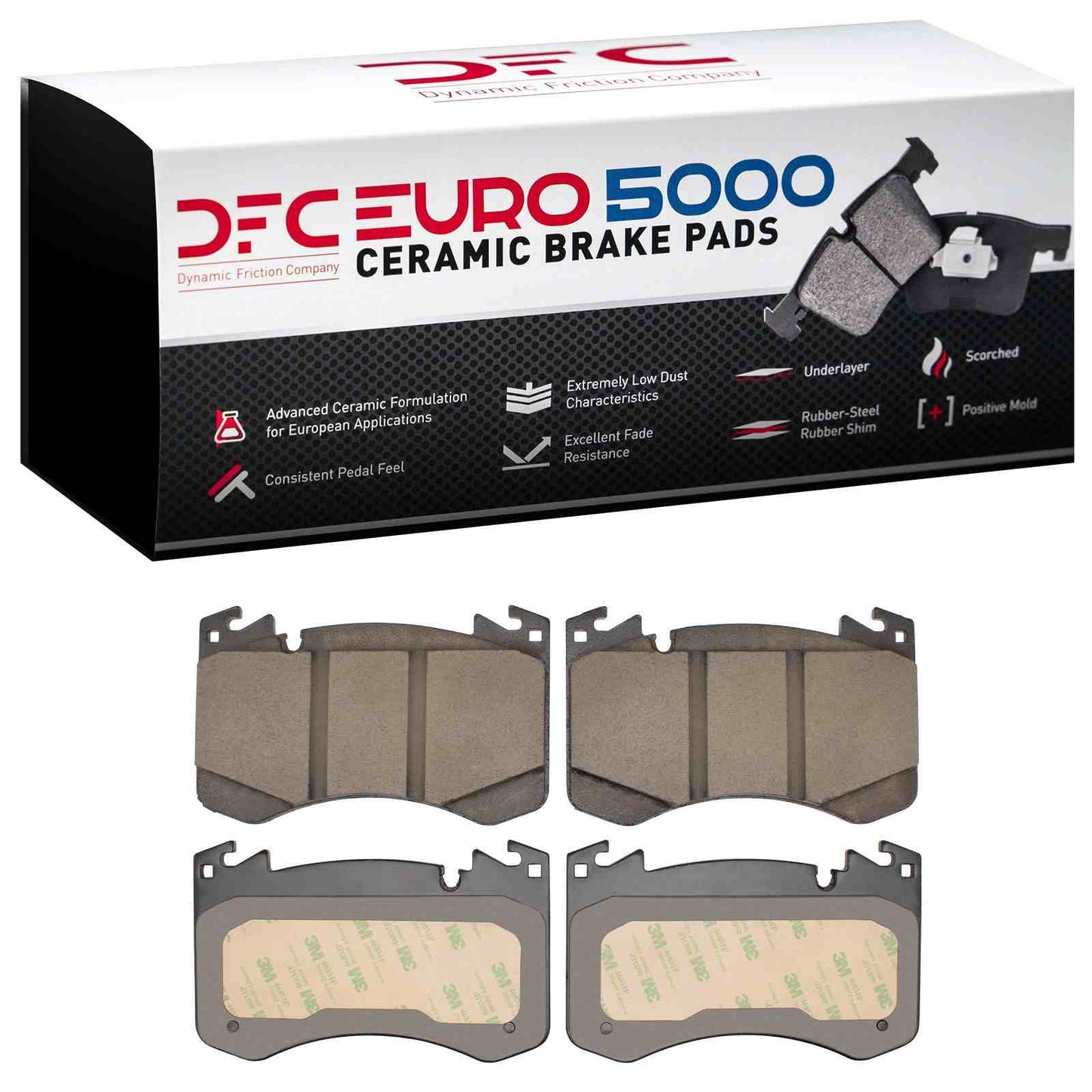Dynamic Friction Company Disc Brake Pad Set 1600-2462-00
