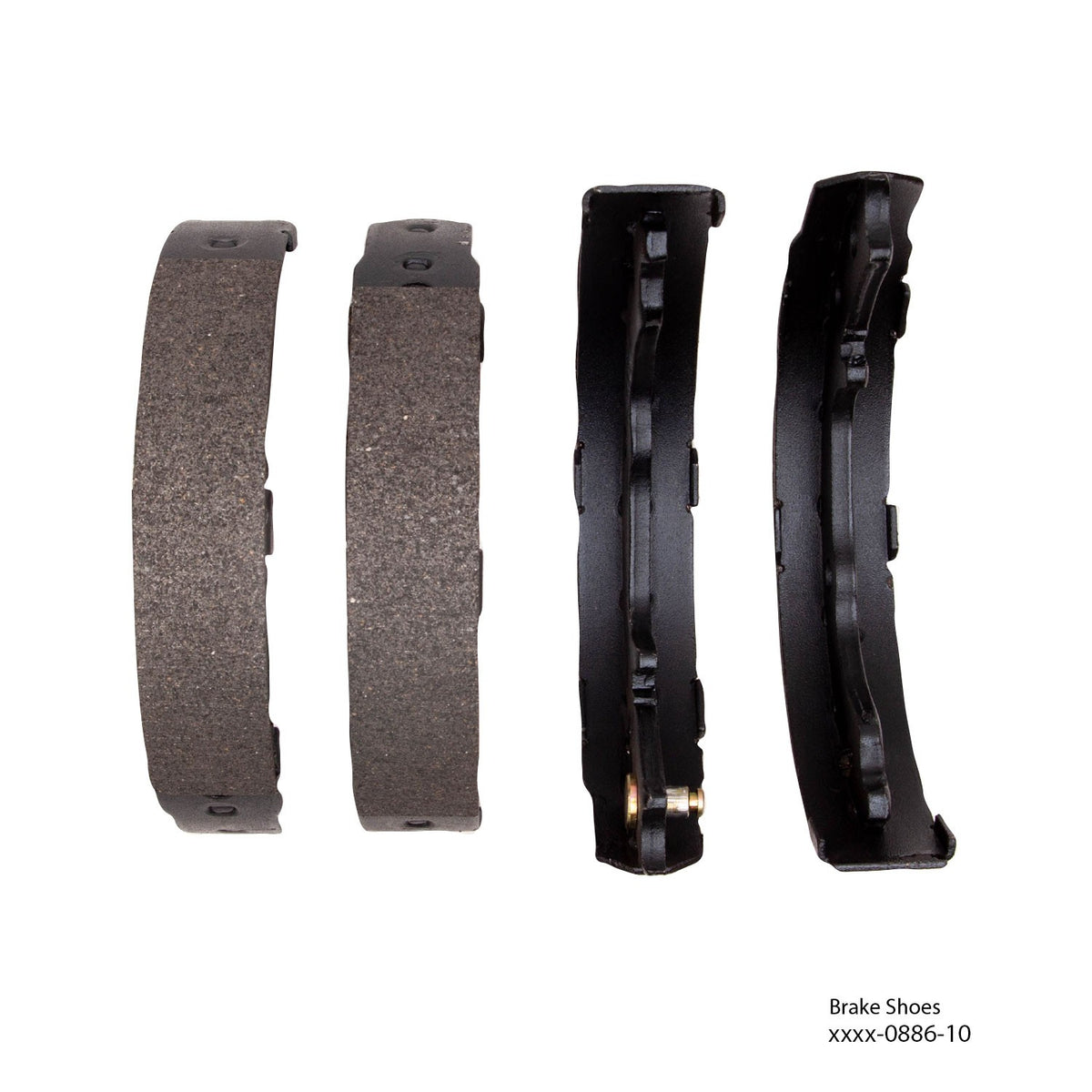Dynamic Friction Company Drum Brake Shoe 1902-0886-10