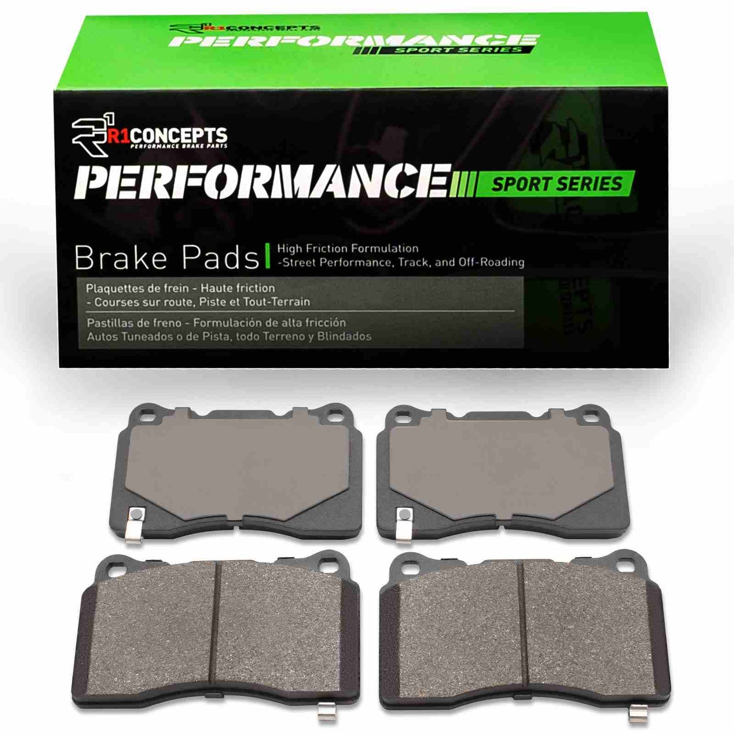 R1 Concepts Disc Brake Pad Set 2115-1001-00