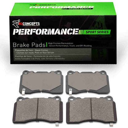 R1 Concepts Disc Brake Pad Set 2115-1001-00