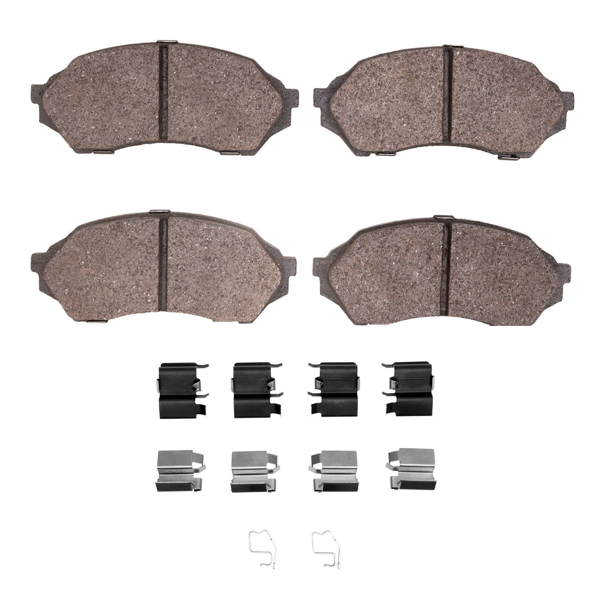 R1 Concepts R1 99-01 Mazda Protege Front Ceramic Pads & Hardware Kit 2310-0798-01