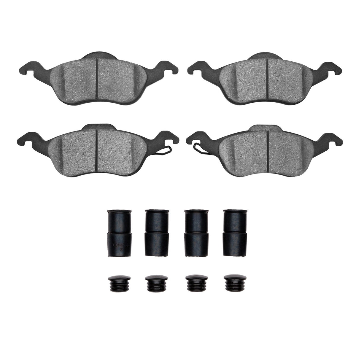 R1 Concepts R1 00-04 Ford Focus Front Ceramic Pads & Hardware Kit 2310-0816-01