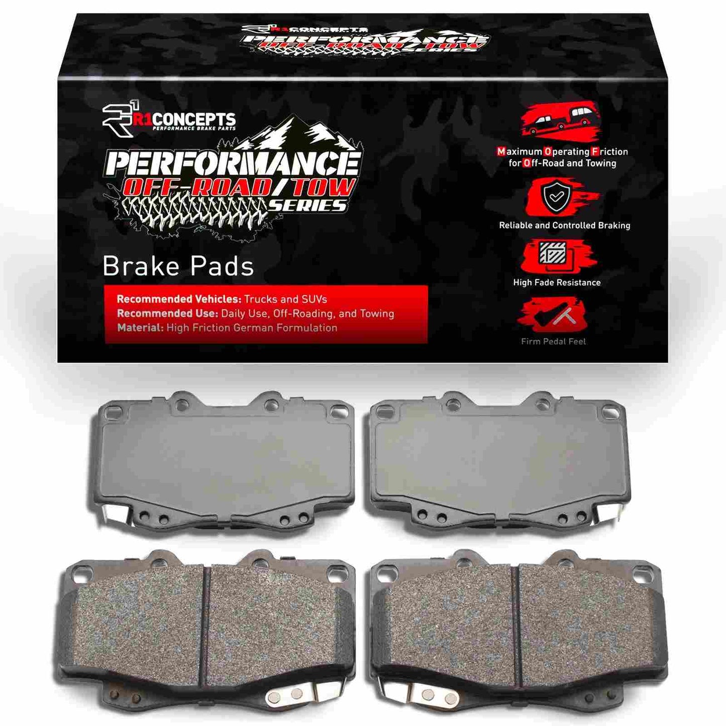 R1 Concepts Disc Brake Pad Set 2400-0436-00