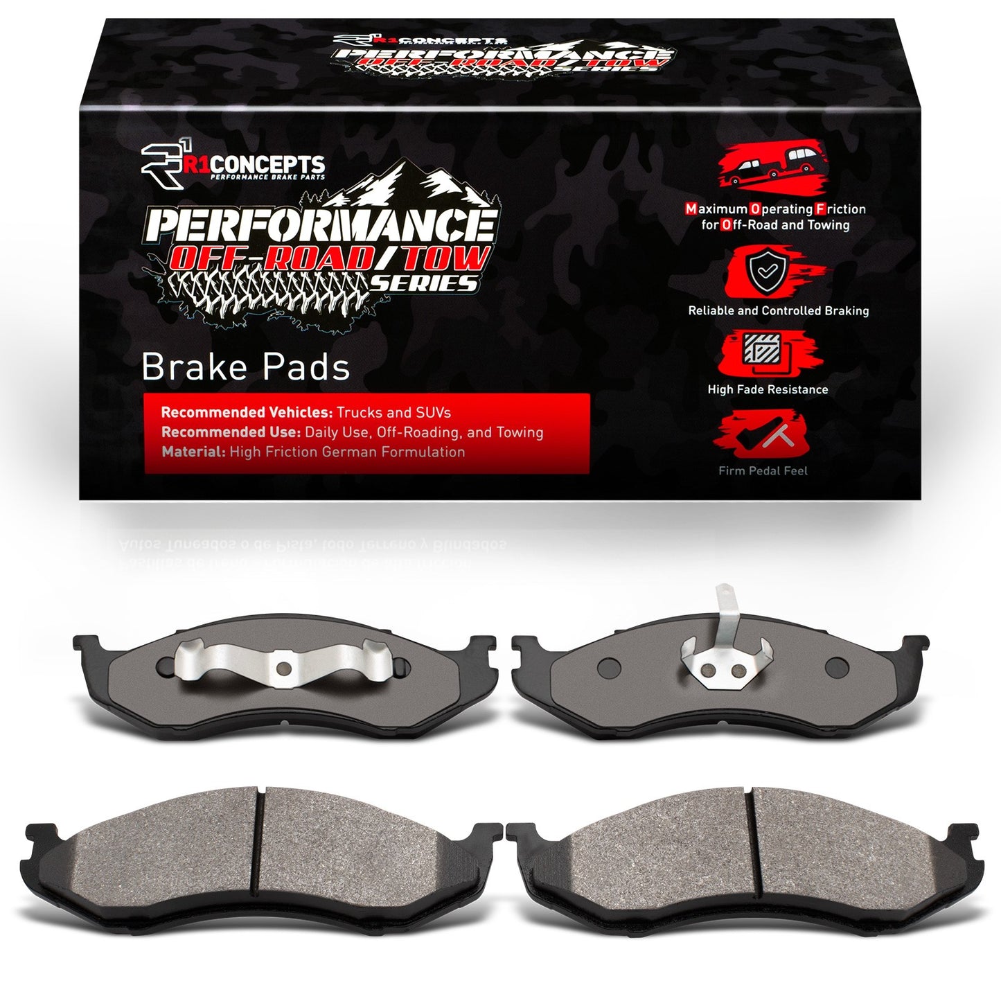 R1 Concepts Disc Brake Pad Set 2400-0477-00