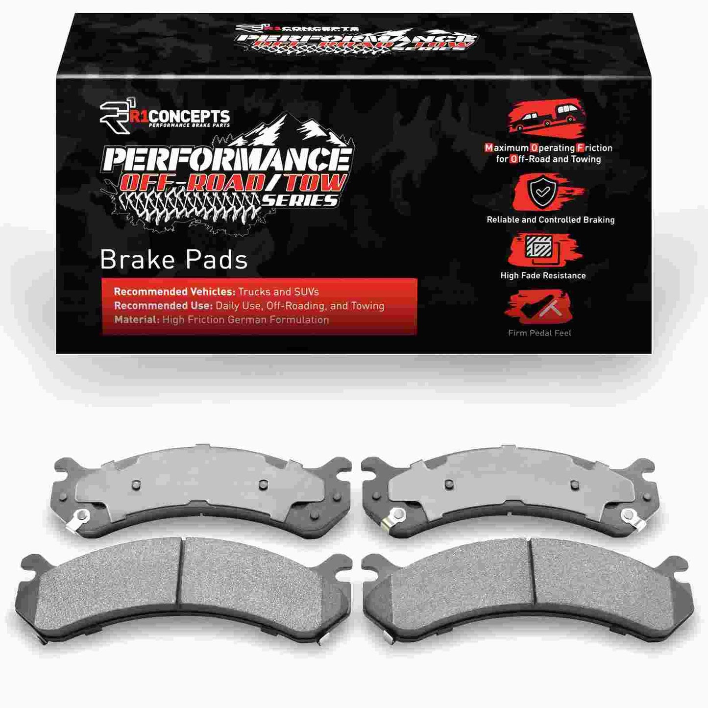 R1 Concepts Disc Brake Pad Set 2400-0784-00