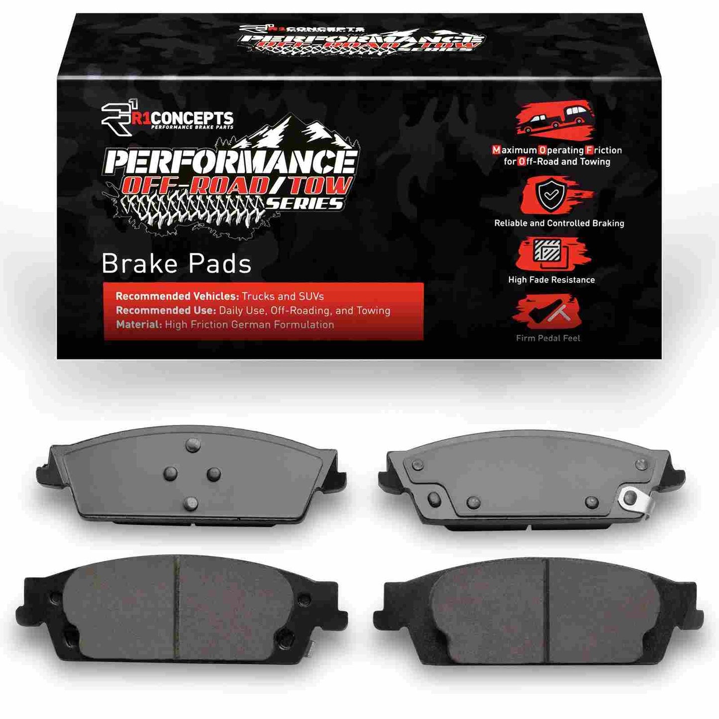 R1 Concepts Disc Brake Pad Set 2400-1194-10