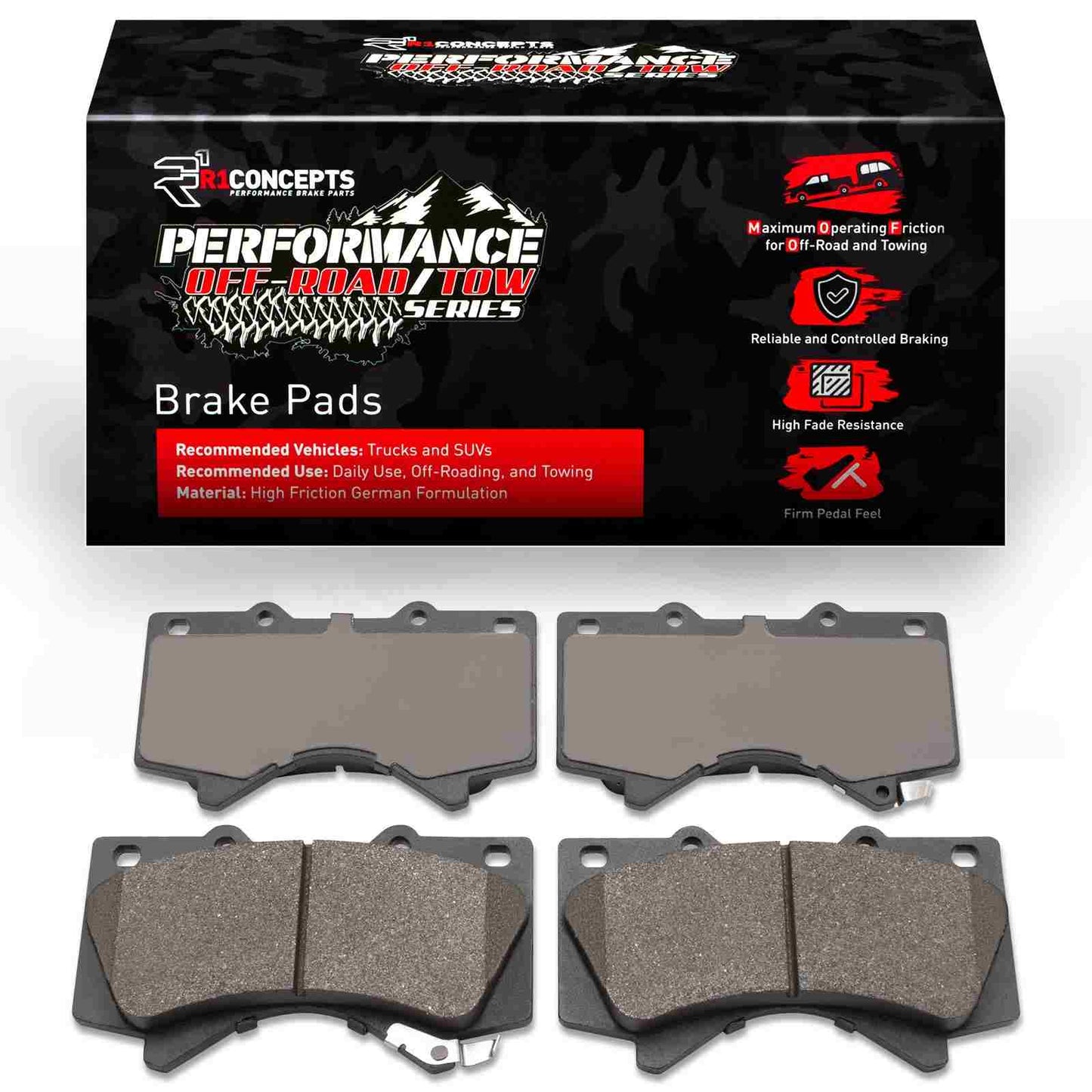 R1 Concepts Disc Brake Pad Set 2400-1303-00