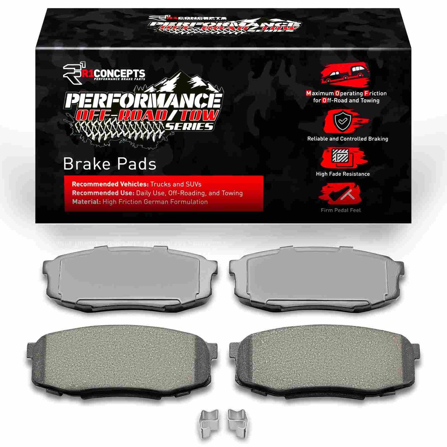 R1 Concepts Disc Brake Pad Set 2400-1304-00