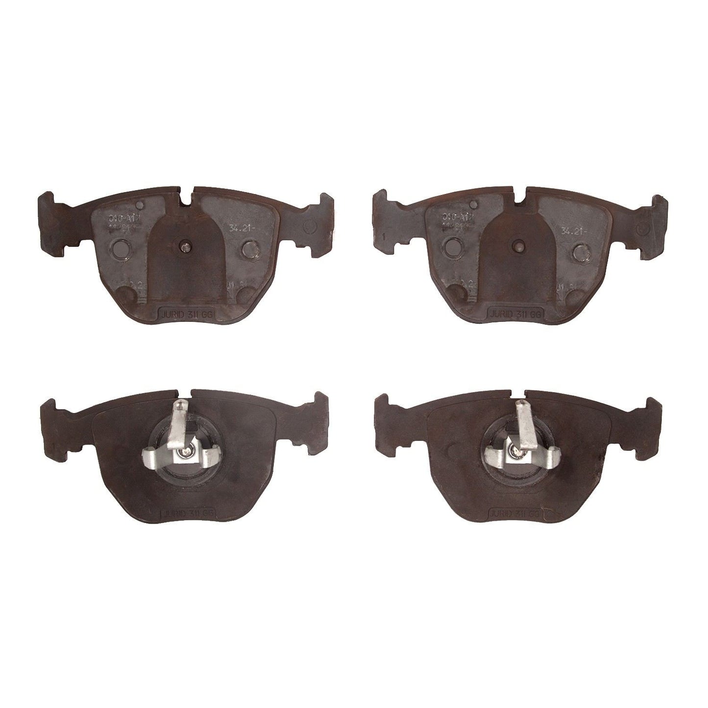 R1 Concepts Disc Brake Pad Set 2551-0681-10