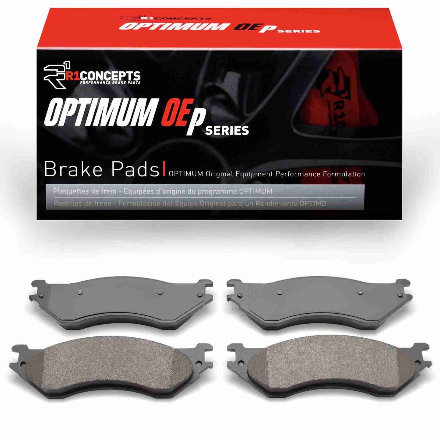 R1 Concepts Disc Brake Pad Set 2551-0702-10